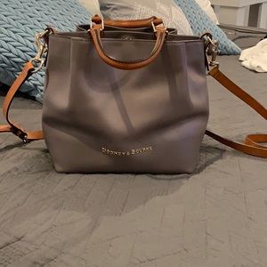 Dooney and Bourke- Mushroom color- large bucket tote